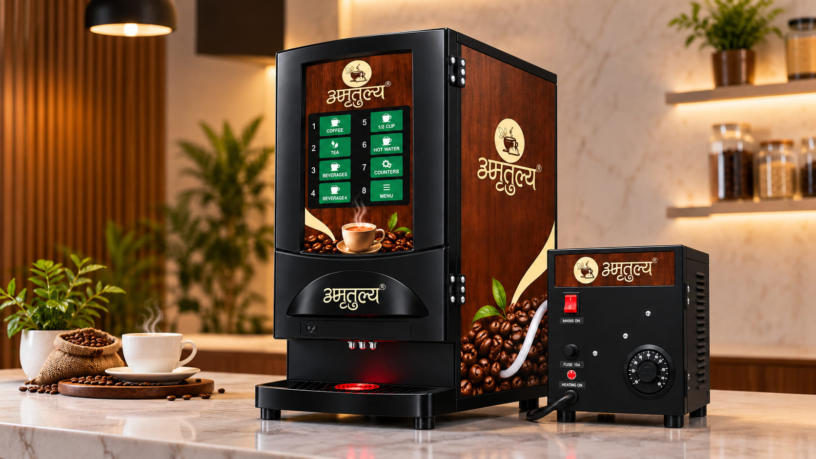 Amratulya chai vending machine